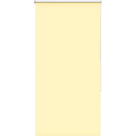 Verdunkelungsrollo Gelb 85x150 cm Stoffbreite 80,7 cm Polyester