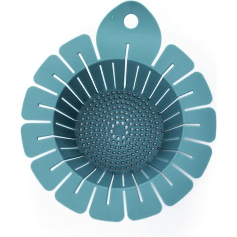 Set di 1 filtro a rete per lavello, cestello di scarico per cucina, tappo per lavello, filtro per cibo e verdura, verde (1/5)