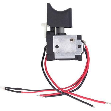 Interrupteur de perceuse sans fil avec déclencheur de contrôle de vitesse de lampe pour clé électrique 7.2-24V (1/5)