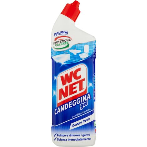 Candeggina Gel con Bicarbonato Sanitari&Superfici 700ml Wc Net (1/3)