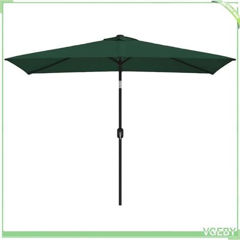 Parasol (voile d'ombrage) - FAFEICY - 40771 - 200x300 cm - Vert - 6 baleines acier (1/5)