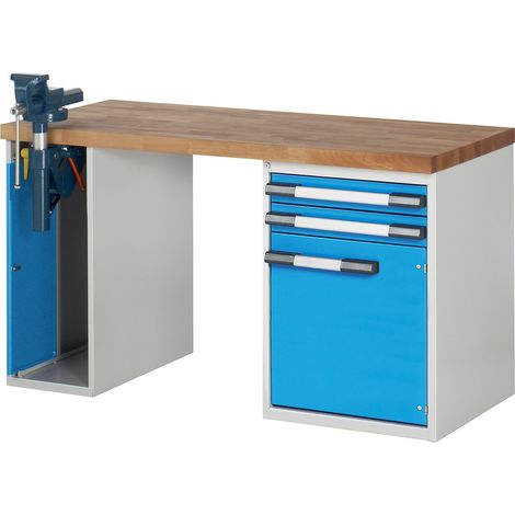 eurokraft pro, Établi, système modulaire Série 7000, 2 tiroirs (1/2)