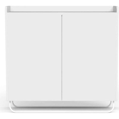 Recibidor zapatero 2 puertas modelo 526 acabado blanco, 87 cm (alto) x 90 cm (ancho) x 25.5 cm (prof.) (1/5)