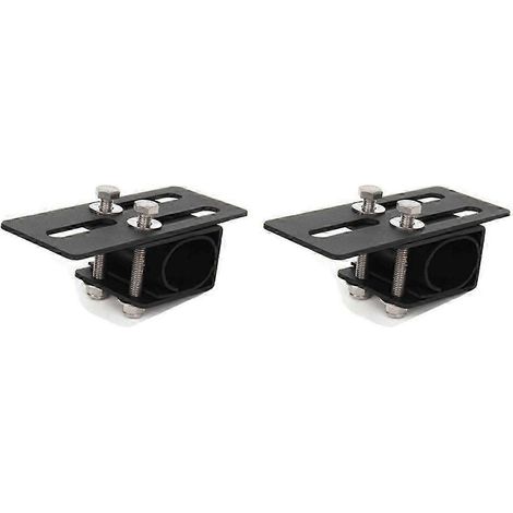 Support de fixation universel pour barre lumineuse LED sur galerie de toit (2 pièces), installation sans perçage, compatible avec les SUV et véhicules tout-terrain (1/5)