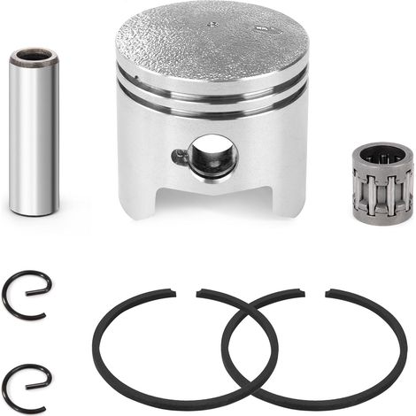 Jeu de Piston de Moteur Kit de Piston de Reconstruction de Moteur 40mm Piston Kit Assemblée Remplacement pour Dirt Pit Bike ATV Scooter Quad 43cc (1/5)