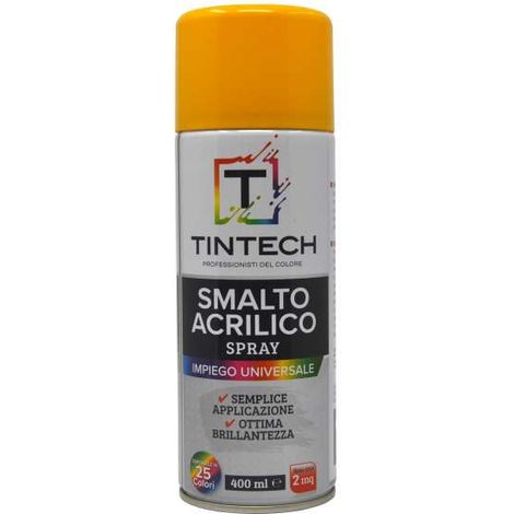 TINTECH SMALTO SPRAY 400ML GIALLO SEGNALETICA (1/2)