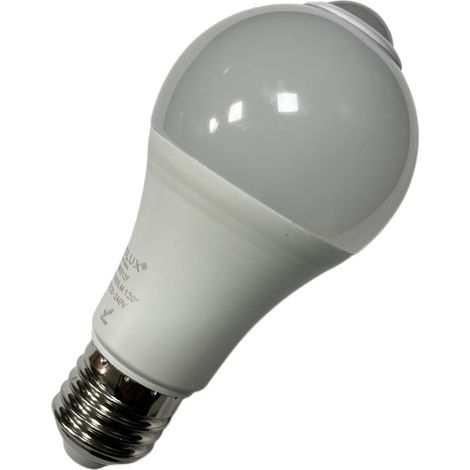 Lampada A Led E27 Con Sensore Movimento Infrarossi 12W 1050 Lumen, Disponibili 3000K 4200K 6500K (Bianco Neutro 4200K)