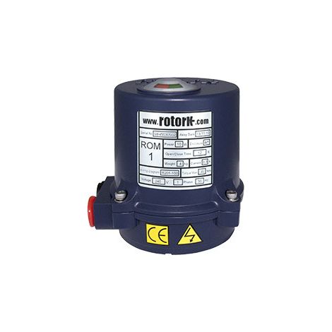-Rotork Elektroschwenkantrieb OM-1 0-90Gr.Schwenkb. 230V/50Hz IP67 Auf-Zu