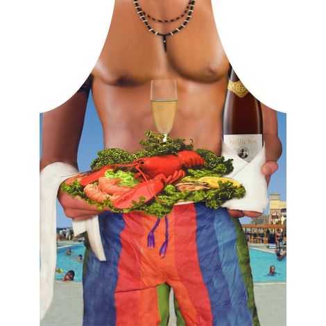 Sexy Küchenschürze, Urlaubsschürze F40