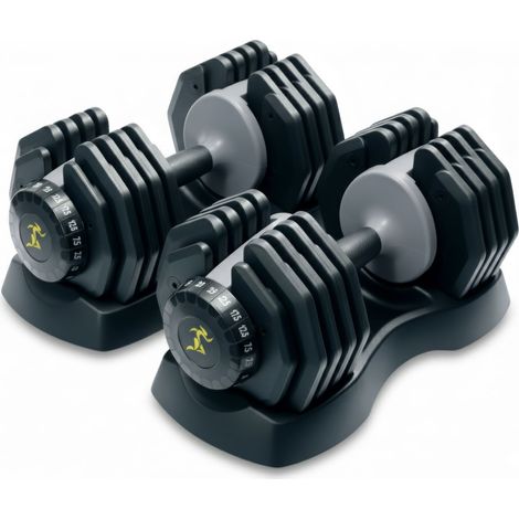 Strongology Urban25 Home Fitness Adjustable Smart Dumbbells from 2.5kg upto 25kg Training Weights (1/5)