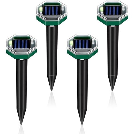 Repellente per talpe, repellente per talpe a ultrasuoni, repellente per talpe, repellente per talpe a ultrasuoni solare, repellente per talpe solare, per il controllo di talpe e serpenti (1/5)