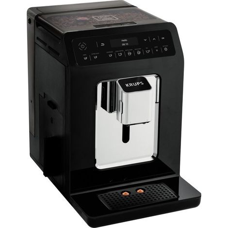 Macchina da caffè Krups Evidence EA8908 design acciaio nero (1/5)