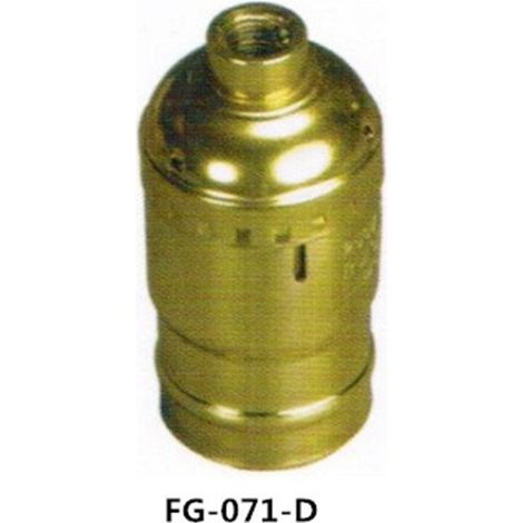 Douille de lampe E26/E27 standard américaine, boîtier en aluminium style bronze antique, variateur rotatif, certifiée CE, boîtier en aluminium rétro bronze antique.
