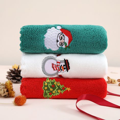Serviettes de Noël - Torchons - Serviettes - Lot de 3 (1/3)