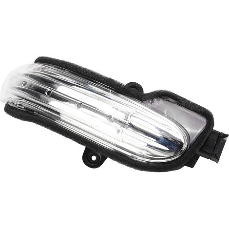 Wasserdichte LED-Blinker für den Außenspiegel der Mercedes-Benz C-Klasse W203 4-Türer Limousine (2004–2007), Fahrerseite links, Teilenummer A2038201521, Ersatzblinker (1/5)