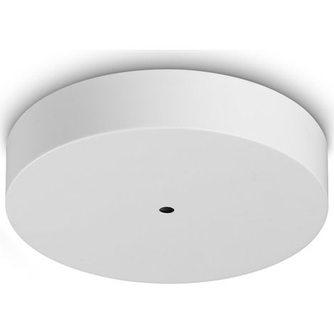 Ideal Lux Plafoniera moderna Mapa 1 luce LED integrato bianca alluminio vetro