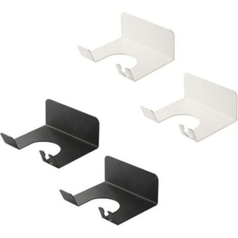 4 Pack Wall Mounted Hair Dryer Holder, Hair Straightener and Hair Dryer Holder, Hair Tool Station (1/4)