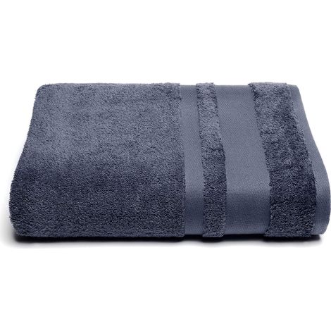 Asciugamano bagno Caleffi Home cotone blu notte grande (1/2)