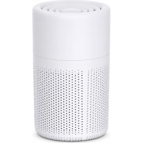 Purificateur d’Air Portable USB Blanc avec Filtre HEPA et Charbon Actif pour Bureau et Maison (1/5)