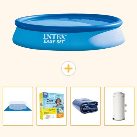 Intex Piscine Easy Set Ronde - 396x84 cm - 5-pièces  S71 (1/5)