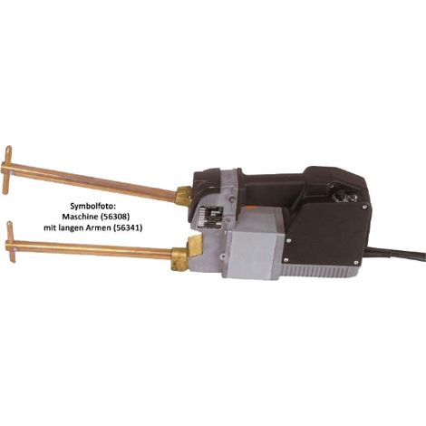 Braccio elettrodo CU inclusi elettrodi Ø 12mm, lunghezza 500mm