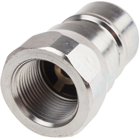 Raccord hydraulique rapide RS PRO, Mâle en Acier 3/4pouces ( Prix pour 1 ) (1/2)