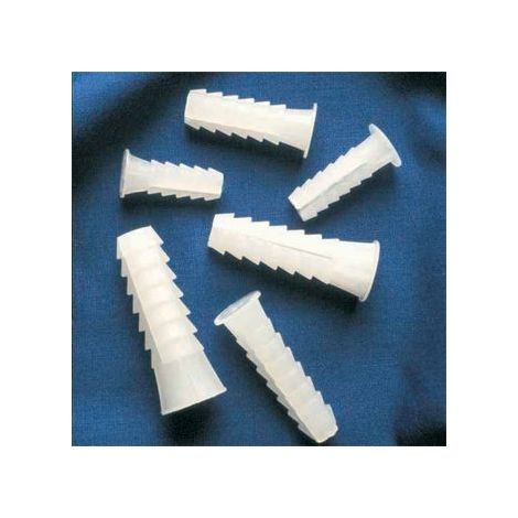taco plastico blanco 7x23-1000 und(40 bolsas de 25 und) 5002-s (1/2)