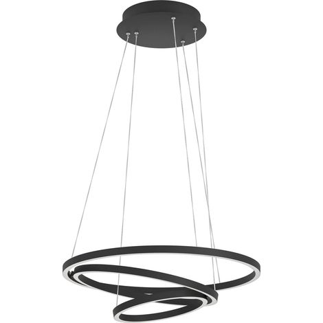 EGLO - Lobinero-Z pendant black Ø57 - TW - Zigbee, Bluetooth
