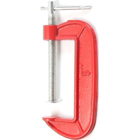 Serre joint en C Clamp 12 Pièces g Clamp,Mini Serre-joint en G Metal 55mm Ouverture (1/5)