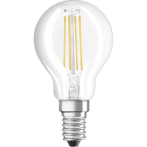 Osram LED Esférica 4W E14 Luz Blanca Fría