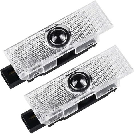 2 Pièces Lumières De Porte Logo Pour Al-fa Giulia Romeo Mito Stelvio Brera 147 156 159 GT Lumière De Porte Latérale De Voiture LED Bienvenue Fantôme Ombre Projecteur Lumières (1/4)