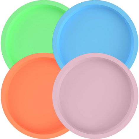 Moule A Tarte - Silicone - 24 x 20 x 4 cm - Pour Four Et Congélateur - 1 Pièce (1/5)