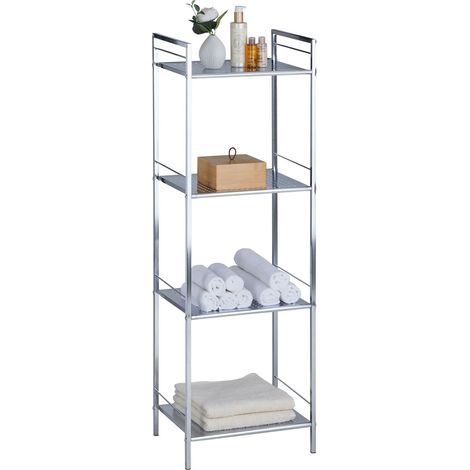 Etagère de salle de bain MATIS Chromé (1/4)