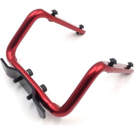 Adaptateur de fixation pour porte-bidon de vélo en alliage d'aluminium, universel, pour rails de selle, compatible avec 2 porte-bidons. (1/4)