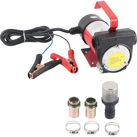 12-V-Gleichstrom-Elektropumpe zum Umfüllen von Diesel und Kerosin, robuste tragbare LKW-Pumpe, Fördermenge 40 l/min (1/5)