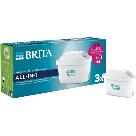 Lot de 3 filtres à eau Brita MAXTRA PRO tout-en-un - NEUF (1/5)