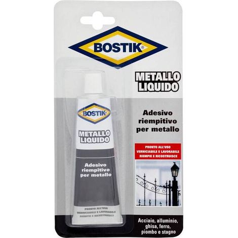 6 x BOSTIK METALLO LIQUIDO 55 ML BLISTER