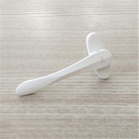 1 - Poignée de fenêtre - Alliage d&39aluminium - Verrouillage sécurisé avec clé - Pour fenêtre à battants et porte pliante - Blanc - 20x5cm
