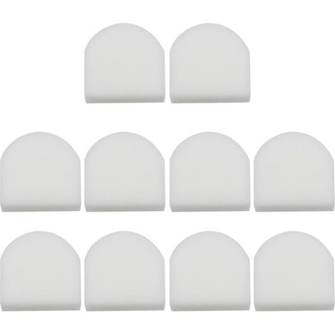 FLITI Pack of 10 Washable Replacement Foam Filters for WD100 WD201 Cordless Vacuum Cleaner (1/4)