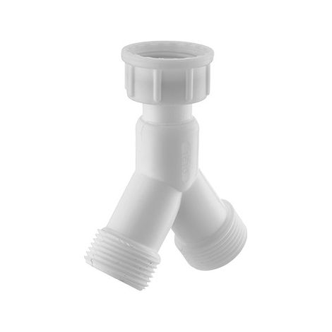 raccord y femelle mobile 3/4 - 2 sorties m 3/4 plastique - NOYON et THIEBAULT
