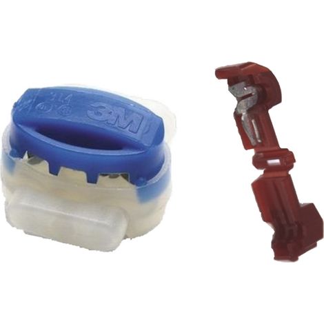 McCulloch Rob ® kompatible Kabel-Verbinder Draht Reparatur Anschluss Klemmen Mähroboter - wasserdicht - Original 3M Inhalt (KV+AK) 5x314 (1/5)