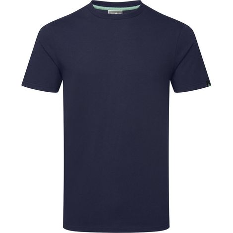 Camiseta Reciclable de Algodón Orgánico - Sostenible y Cómoda - Azul marino - Talla XXXL