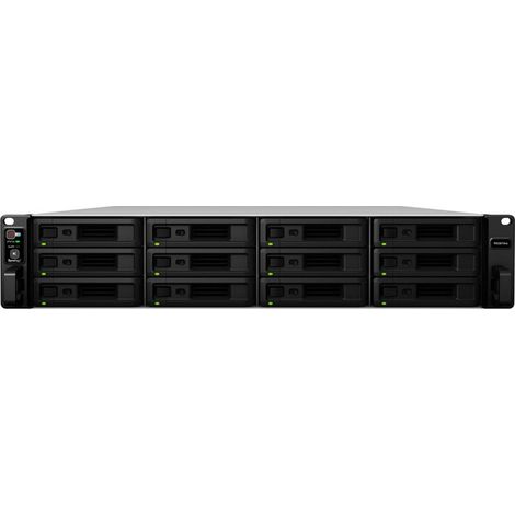 Synology RackStation RS3618xs NAS Armadio (2U) Collegamento ethernet LAN Nero D-1521 (1/5)