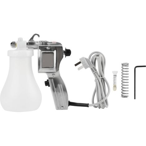 Pistolet électrique anti-taches textile à pression réglable, nettoyeur de poussière vêtements 220V avec fiche AU. (1/5)