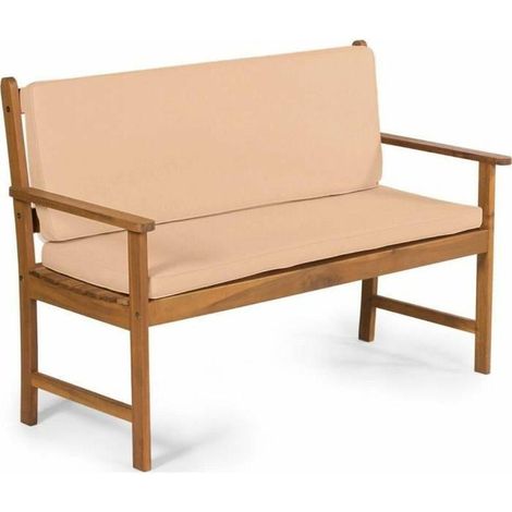 Fieldmann FDZN 9021 Gartenbankkissen Creme 110x44 cm