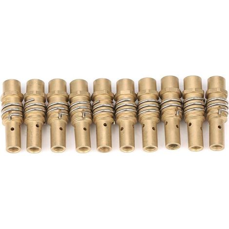 10pcs Porte-embouts Buse Soudage MIG Consommable Accessoire pour Chalumeau Torche 15AK, Accessoire pour Soudage MIG (1/5)