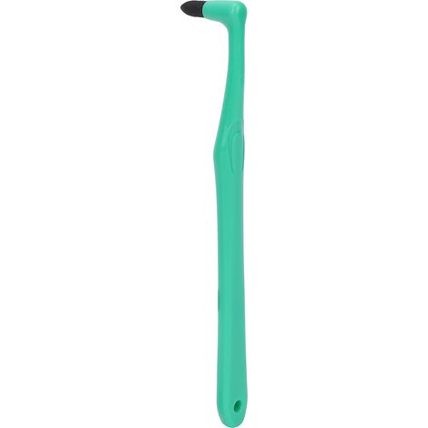 Outil de polissage dentaire professionnel en plastique, vert, pour éliminer les taches dentaires et blanchir les dents.