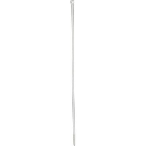 Weißes Rilsan: 4,8 X 180 mm (25 Stück)