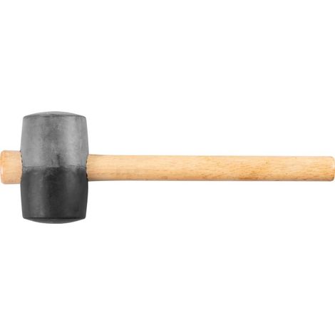 Hammer Strend Pro 680 g, Gummihammer, Blackhead, Holzgriff