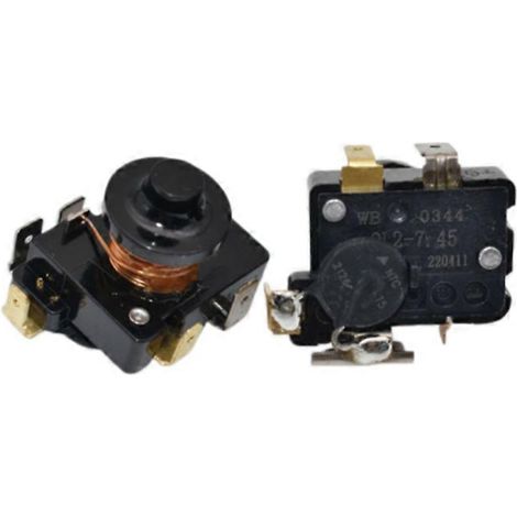 QL2-7.45 Pièce de rechange pour démarreur à marteau PTC pour compresseur de réfrigérateur/congélateur 1 pièce( ) (1/2)